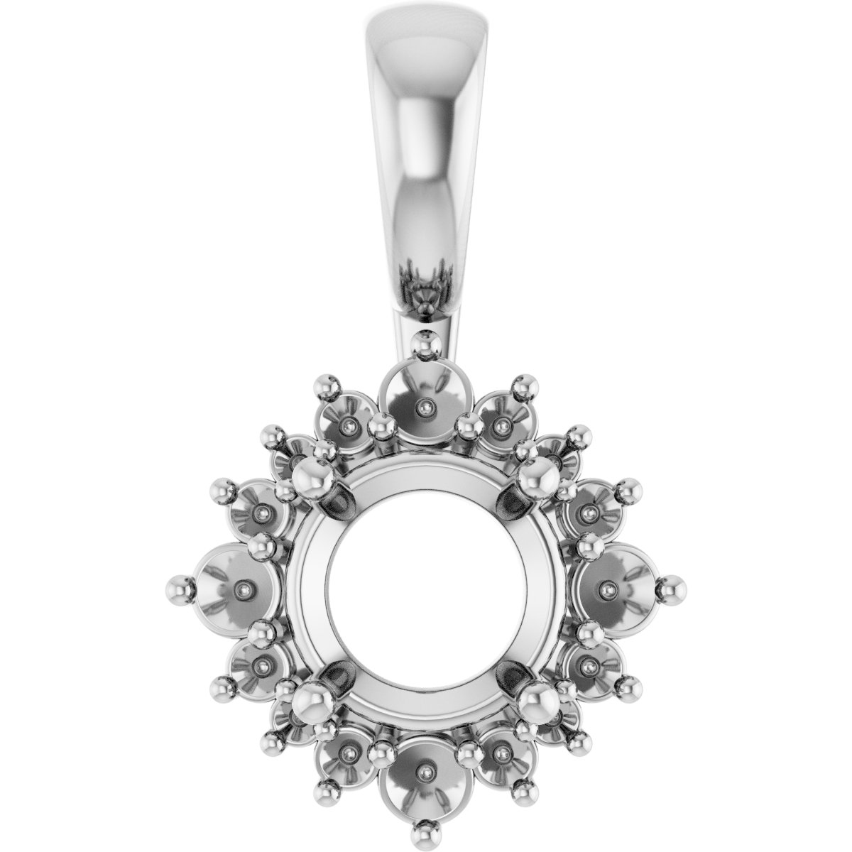 Halo-Style Pendant