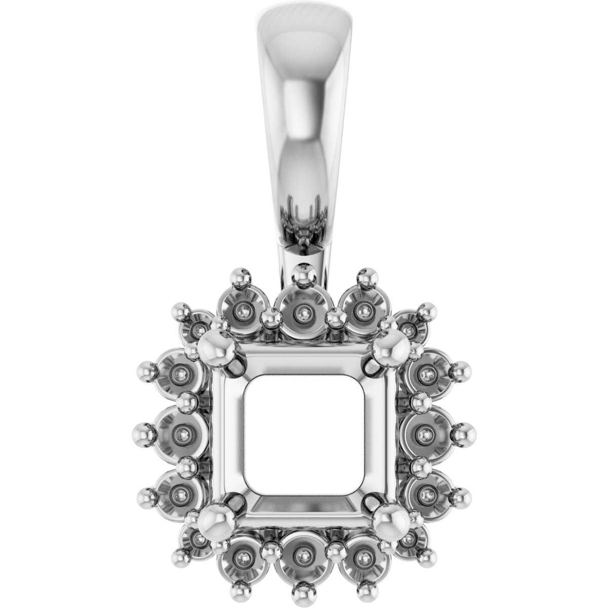 Halo-Style Pendant