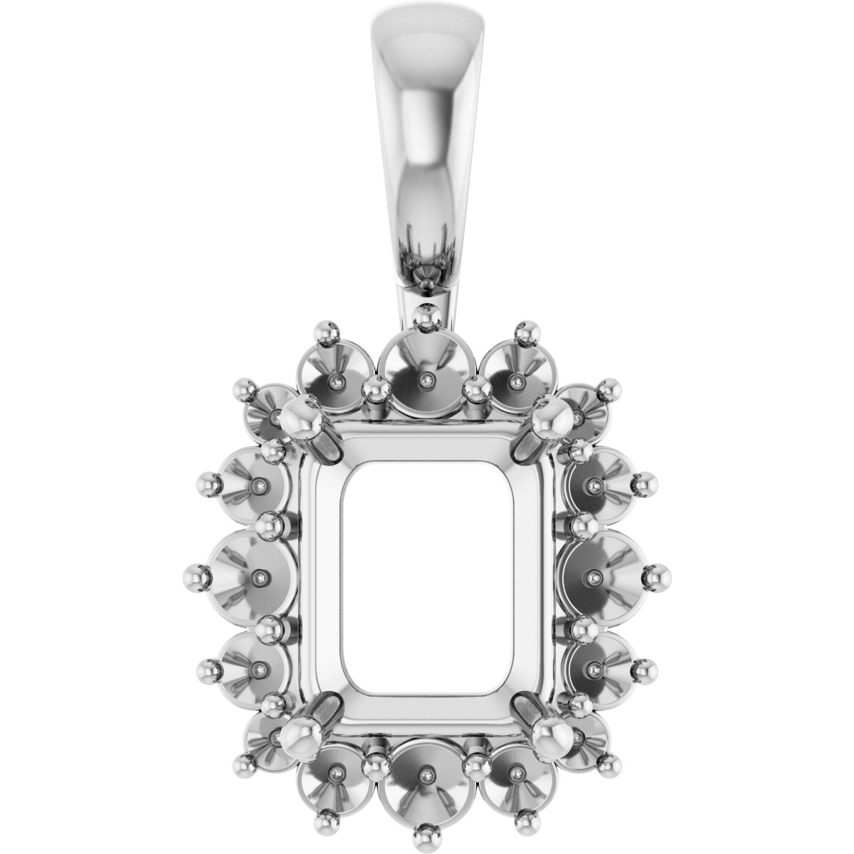 Halo-Style Pendant