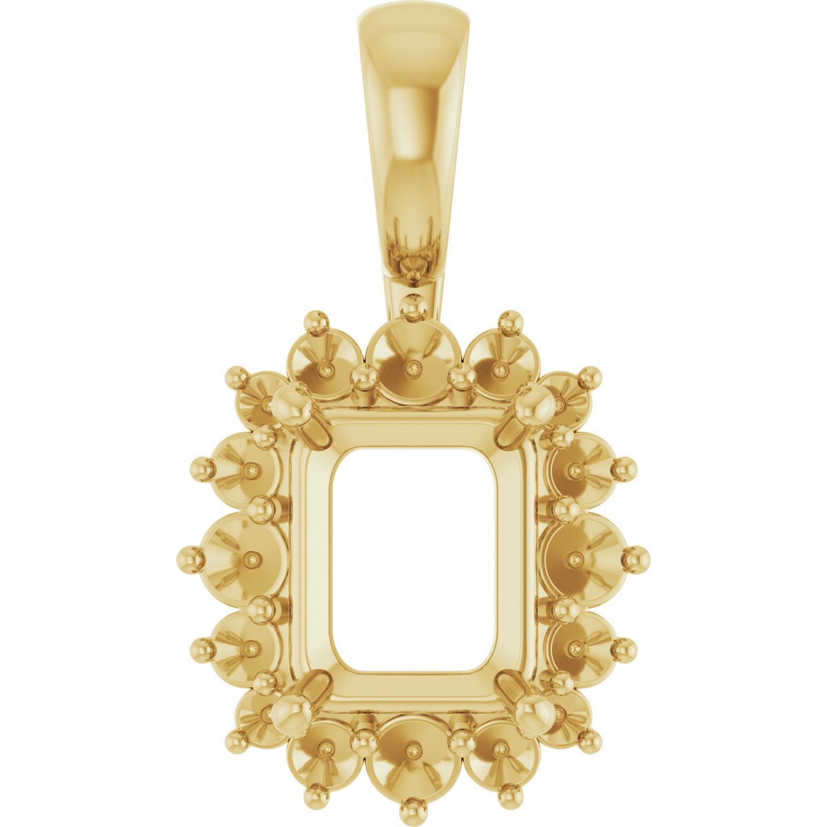 Halo-Style Pendant