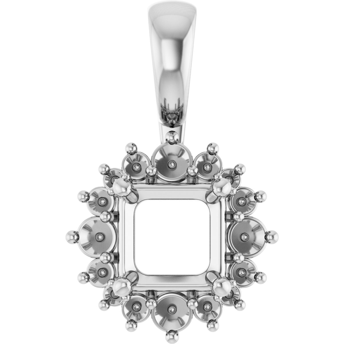 Halo-Style Pendant