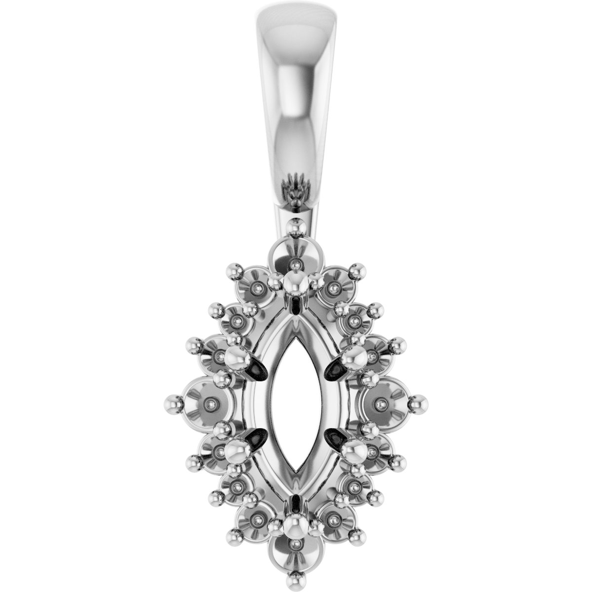 Halo-Style Pendant