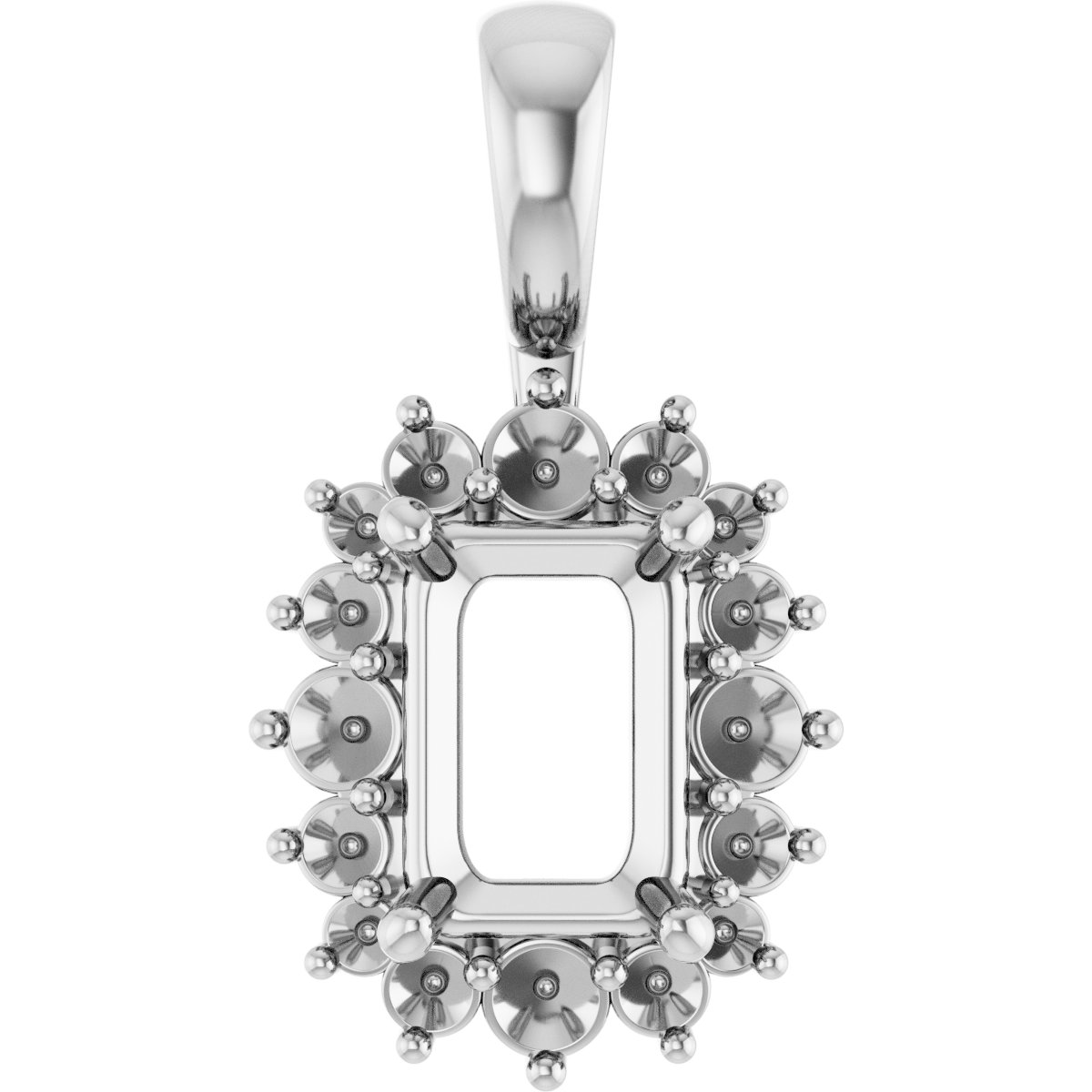 Halo-Style Pendant