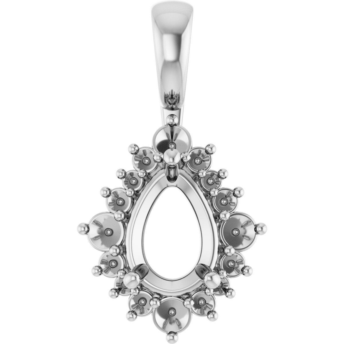 Halo-Style Pendant