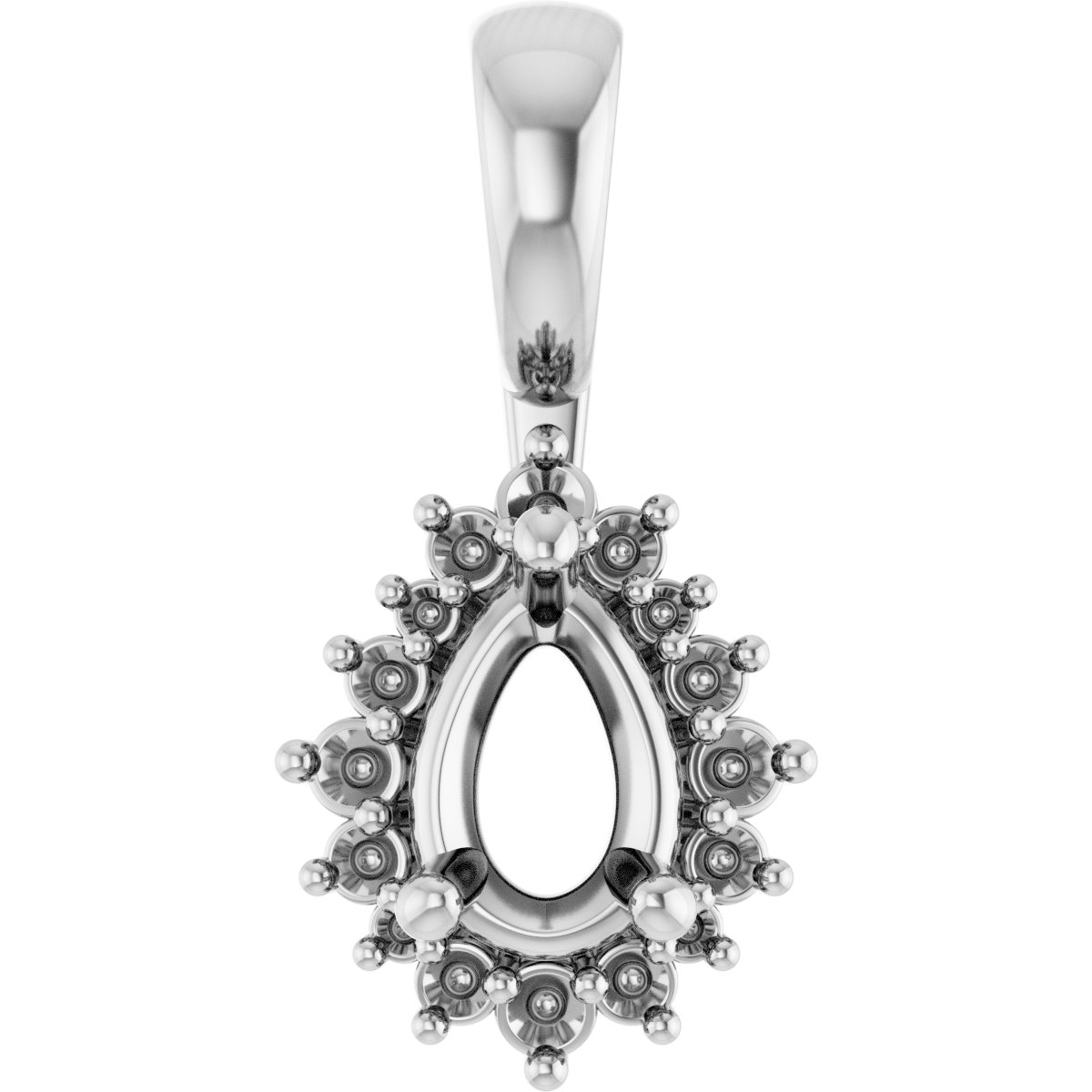 Halo-Style Pendant