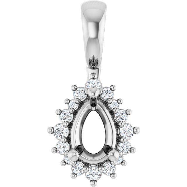 14k White Gold