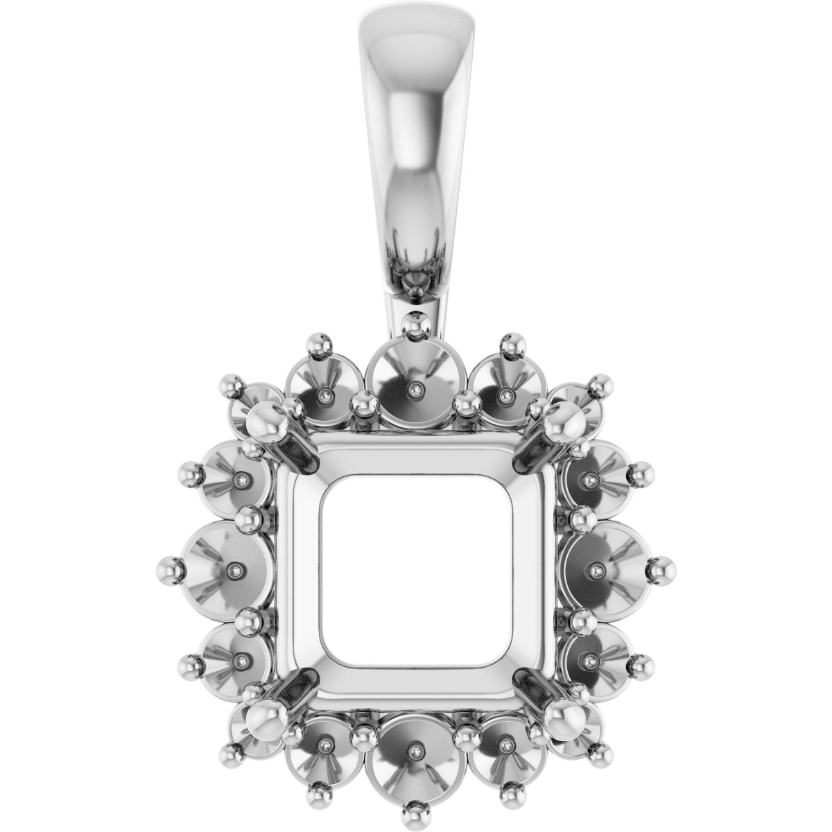 Halo-Style Pendant