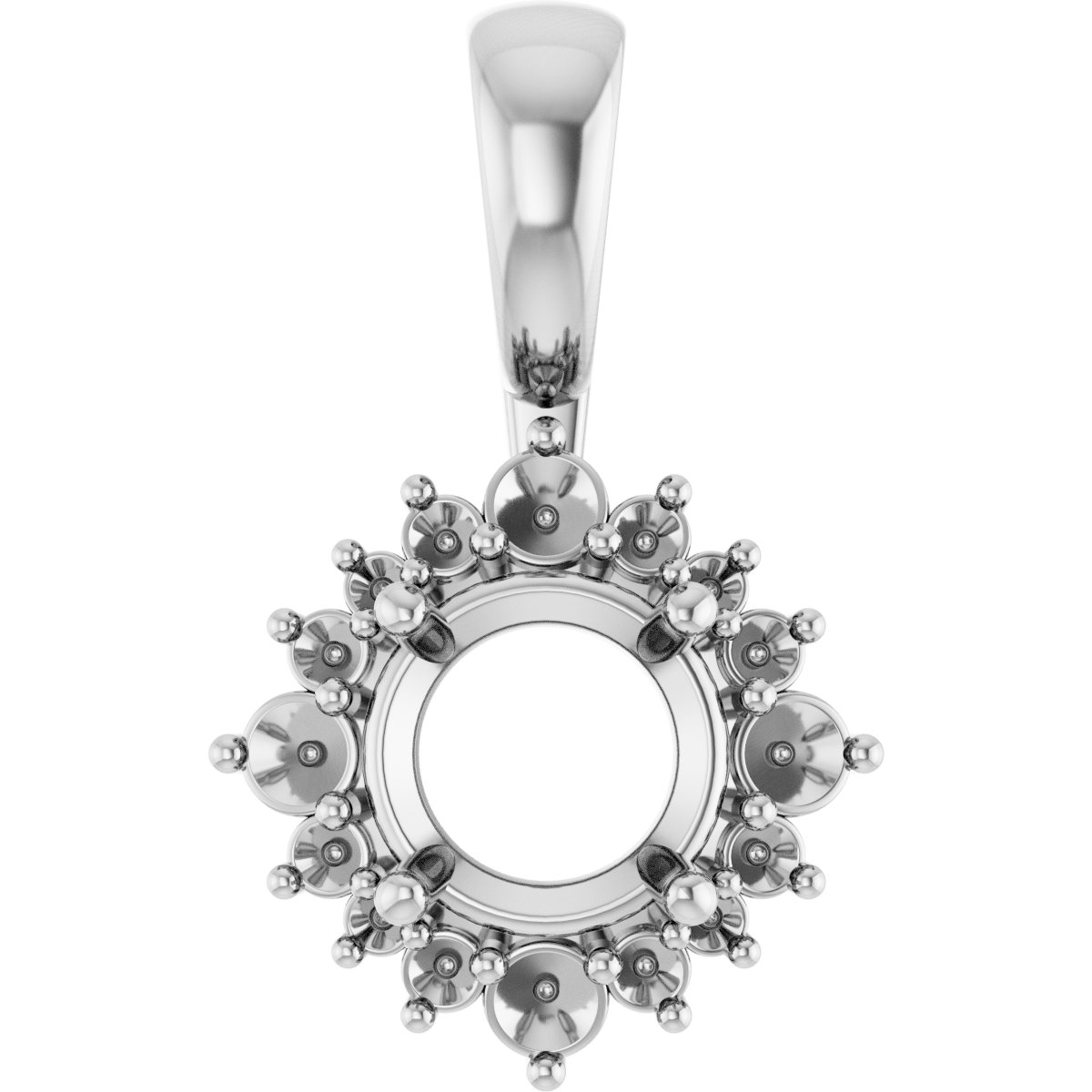 Halo-Style Pendant