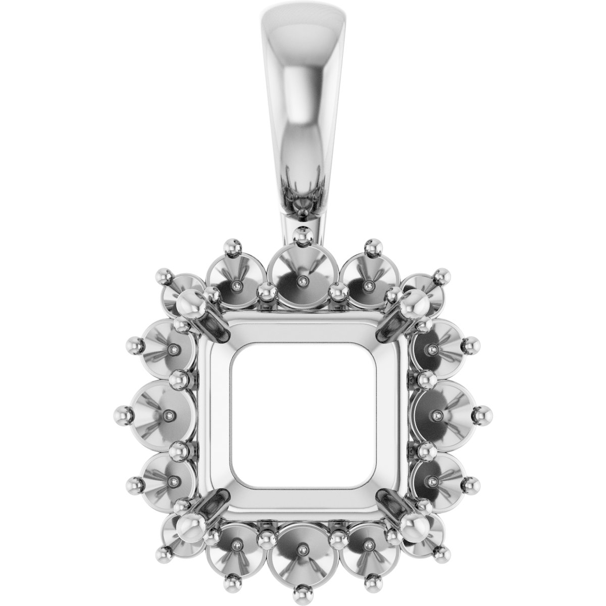 Halo-Style Pendant