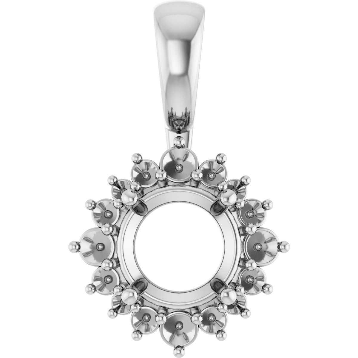 Halo-Style Pendant