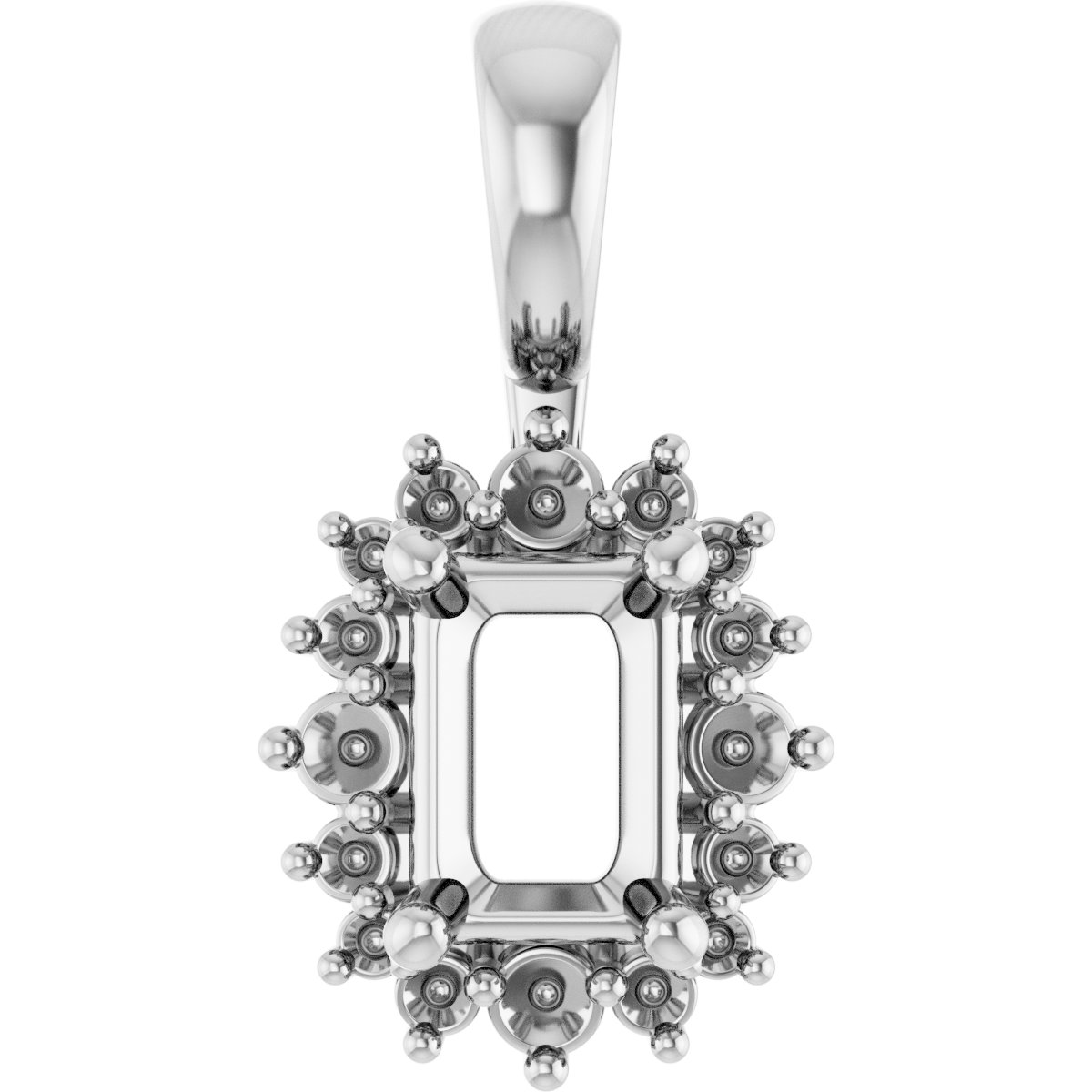 Halo-Style Pendant