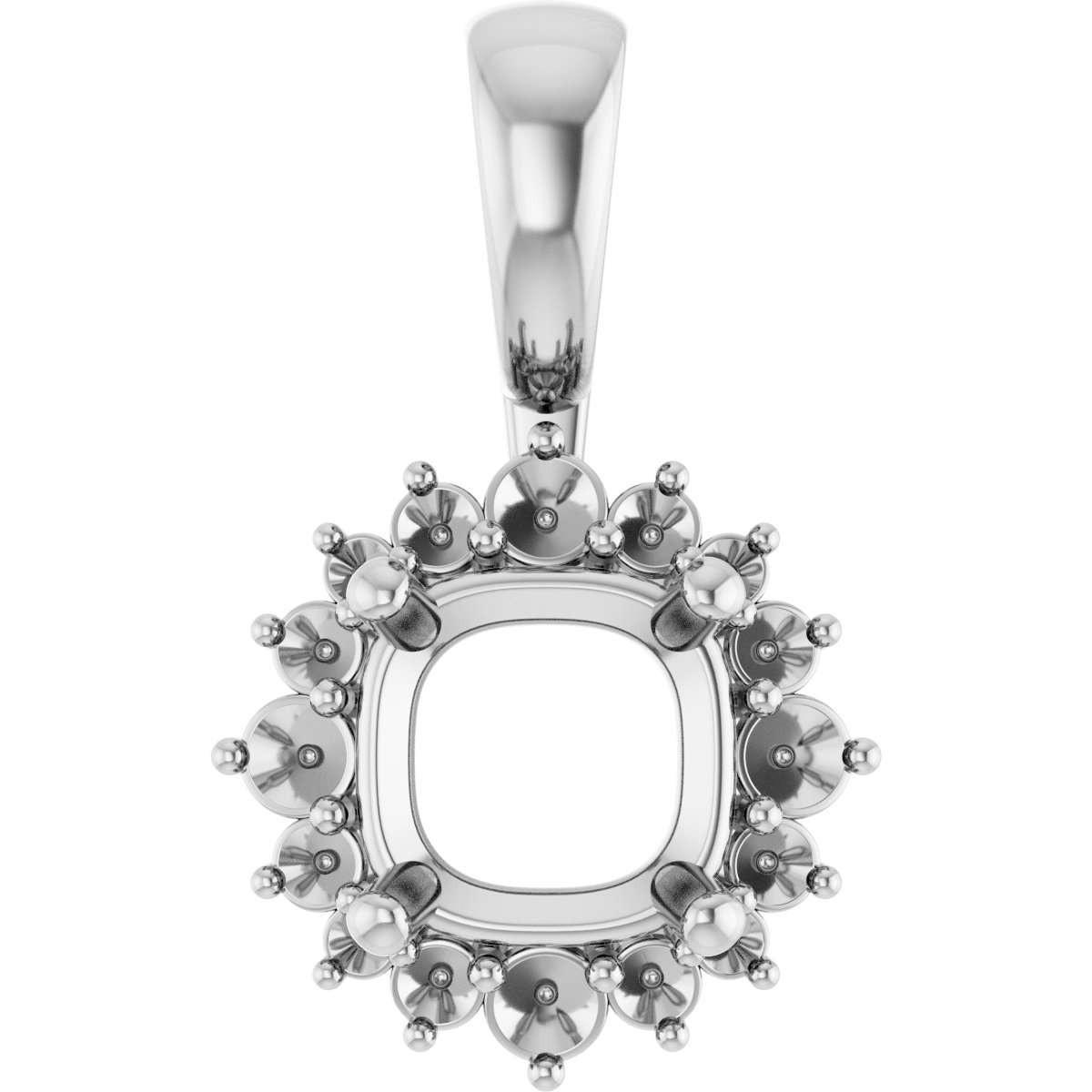 Halo-Style Pendant