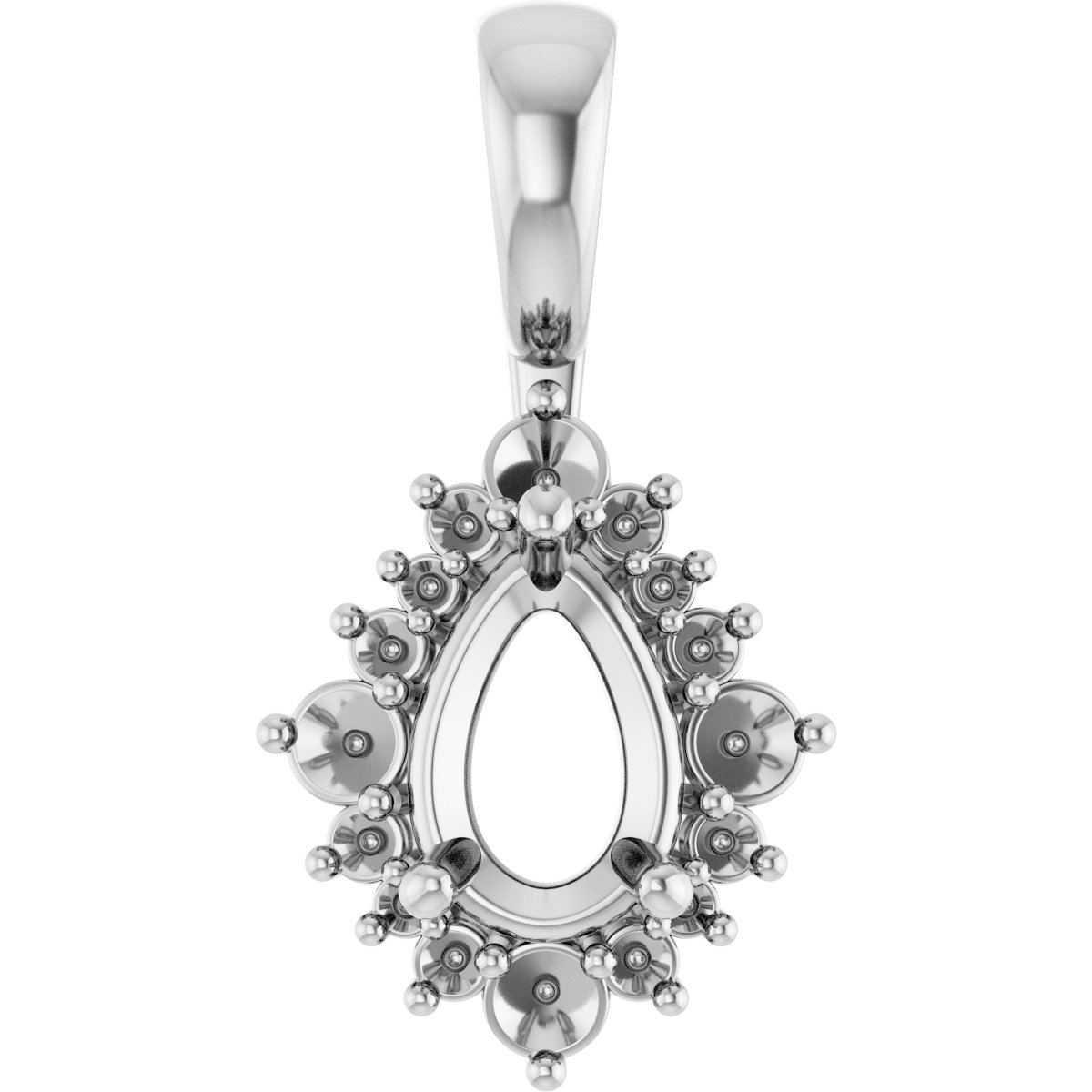 Halo-Style Pendant