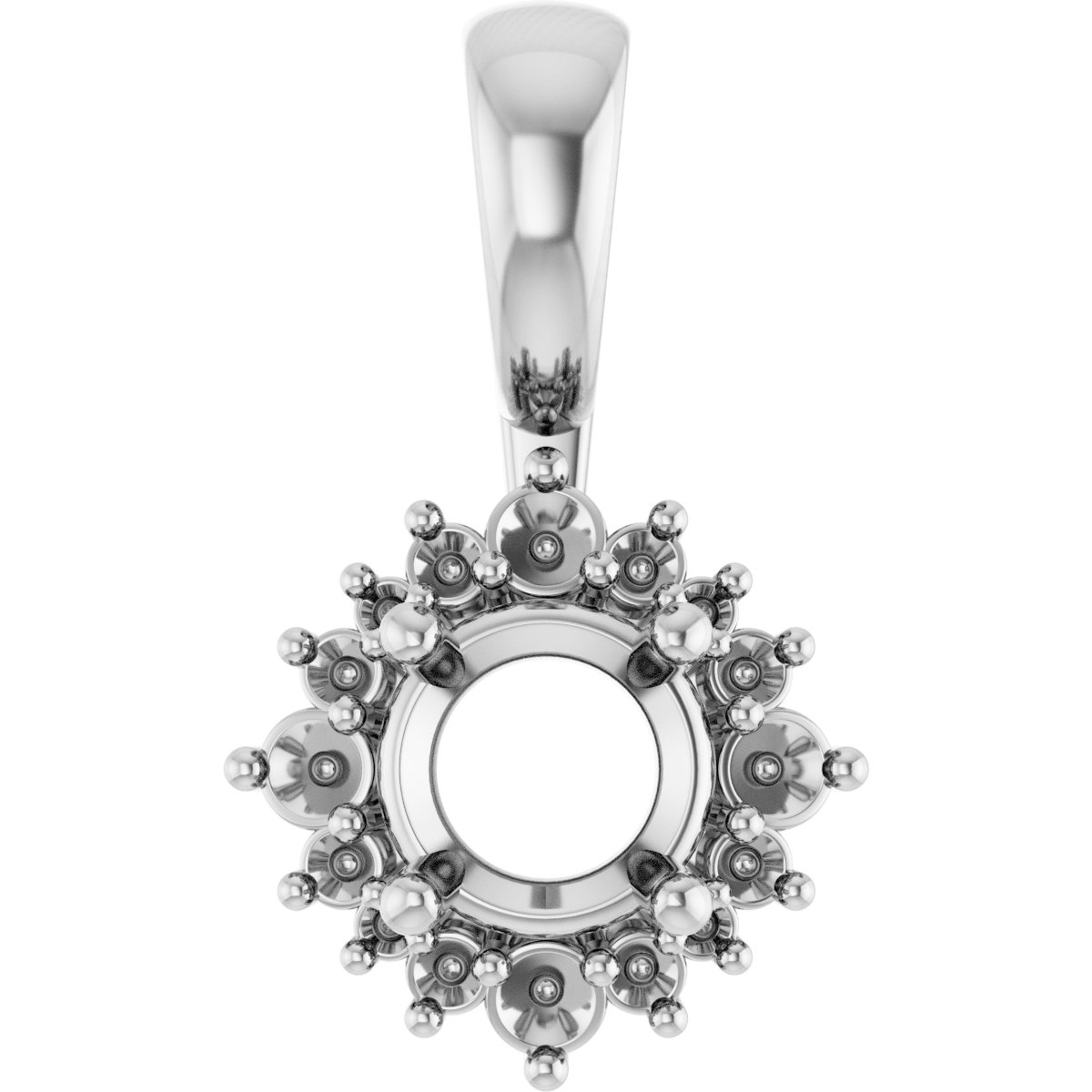 Halo-Style Pendant