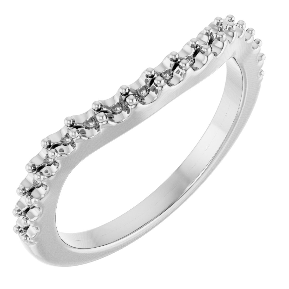 Trillion Side-Stone Peg Shank or Band