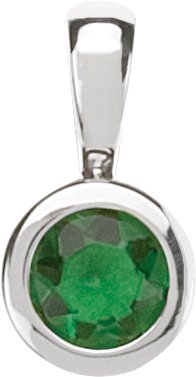 Round Filigree Back-Set Pendant Mounting