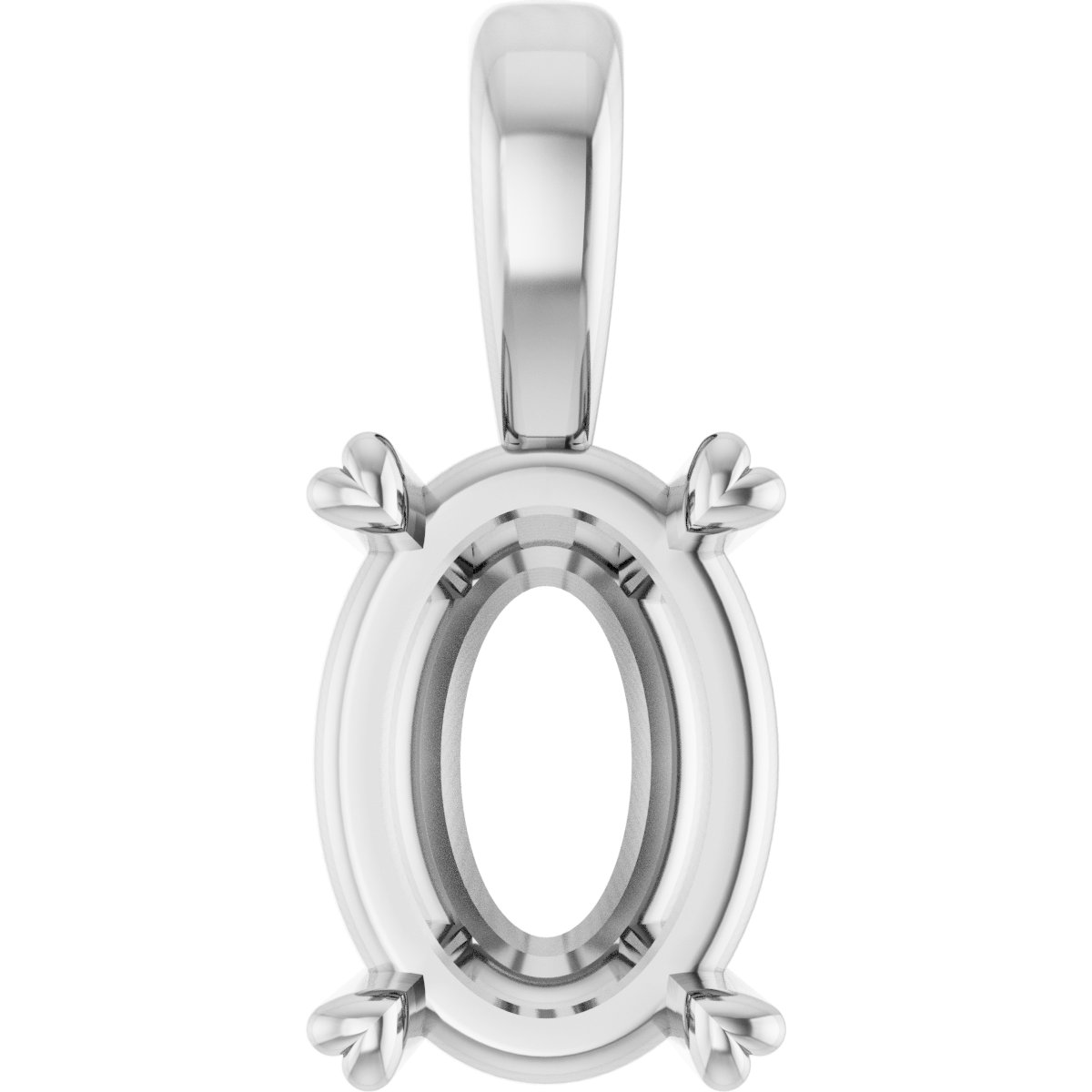 4-Prong Hearts on Top™ Pendant