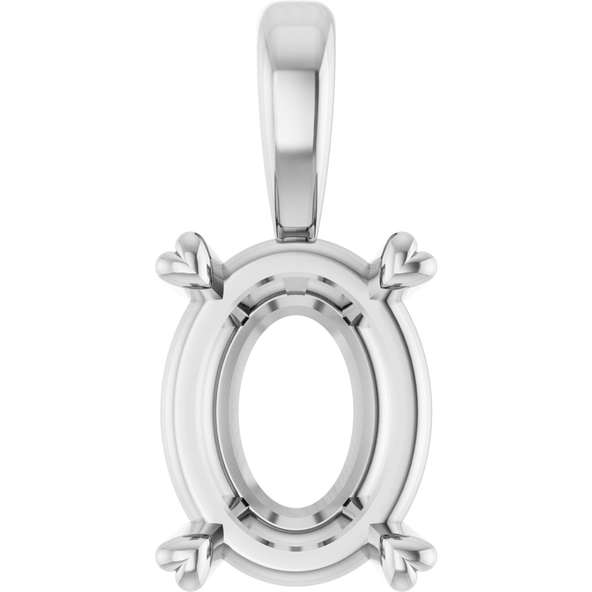 4-Prong Hearts on Top™ Pendant
