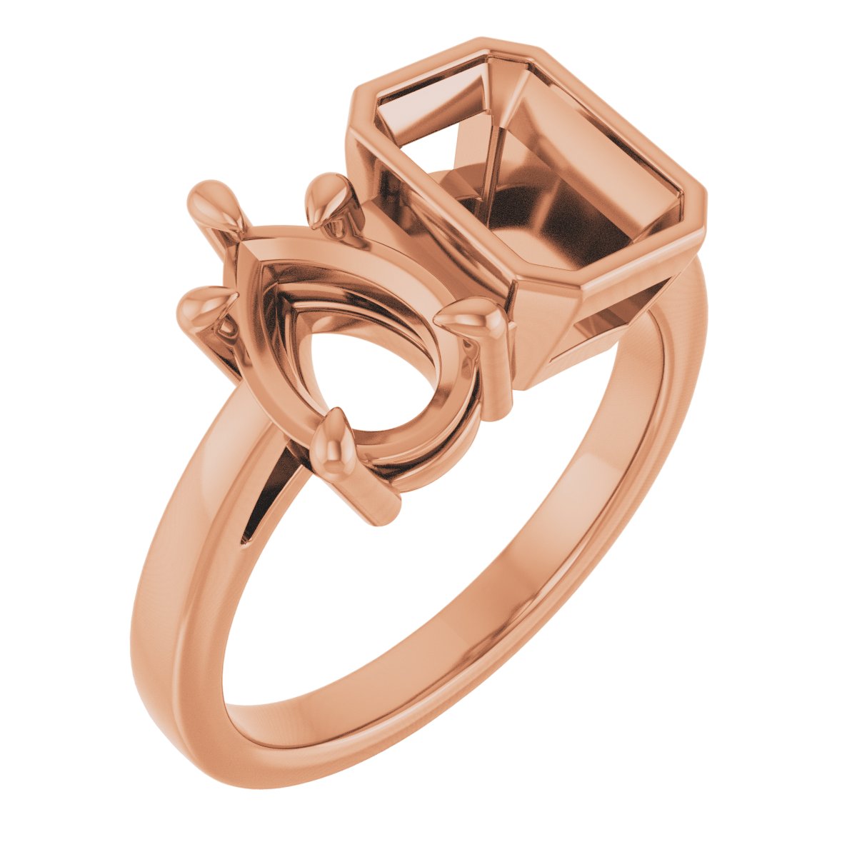 Two-Stone Engagement Ring or Band