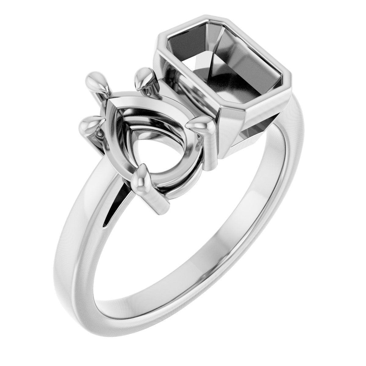 Two-Stone Engagement Ring or Band