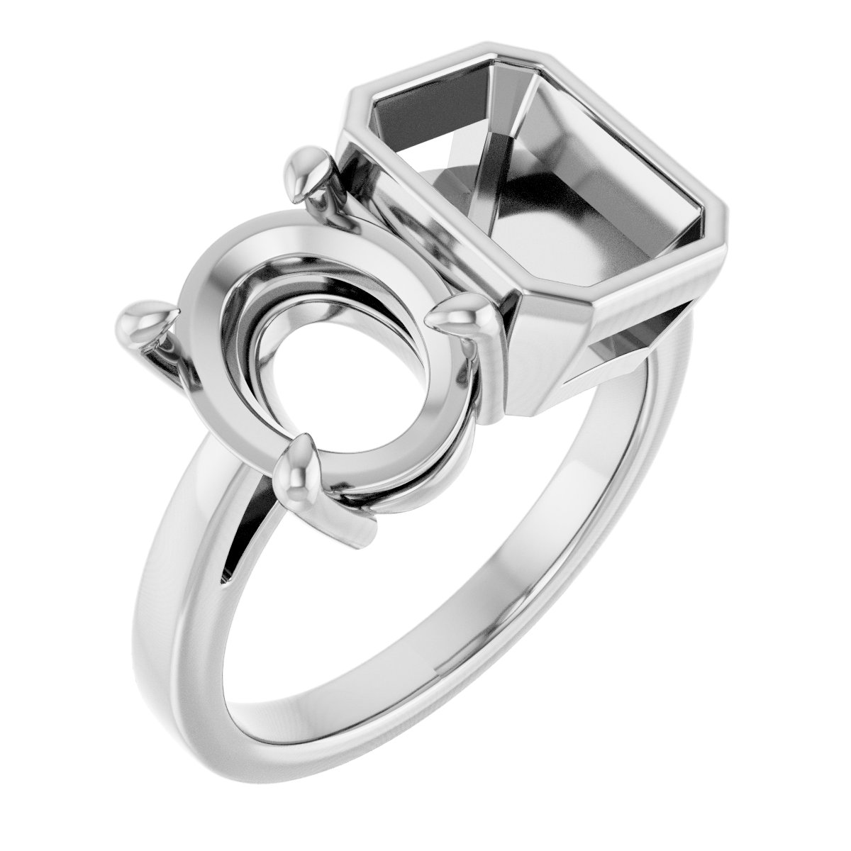 Two-Stone Engagement Ring or Band