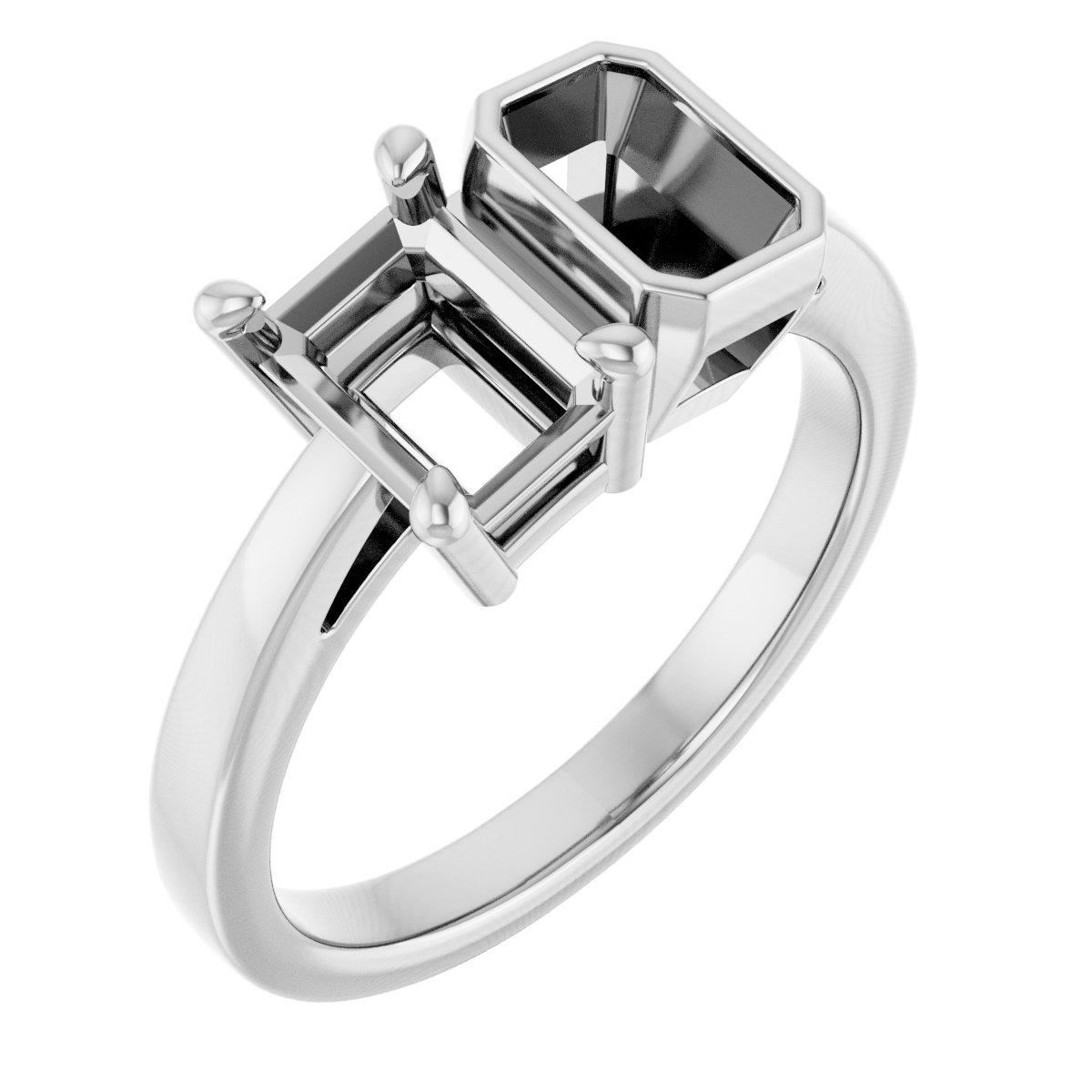 Two-Stone Engagement Ring or Band