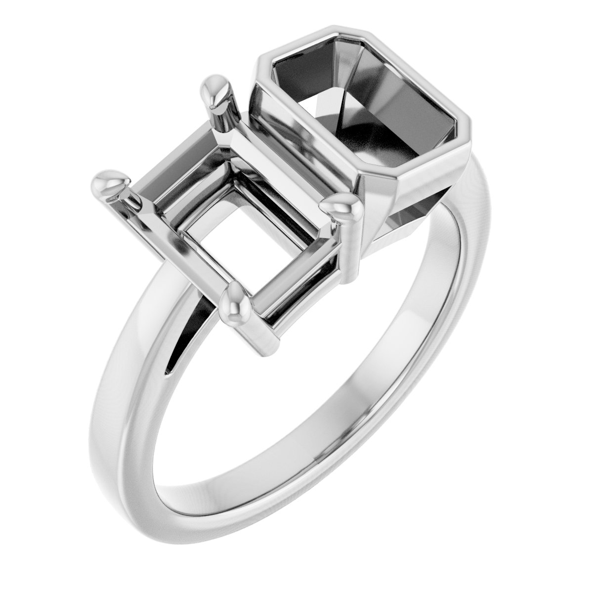 Two-Stone Engagement Ring or Band