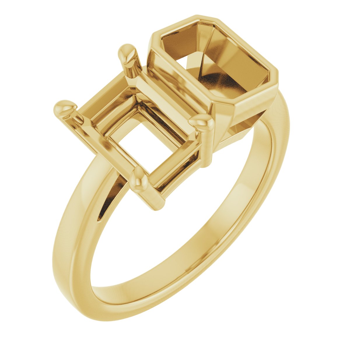 Two-Stone Engagement Ring or Band