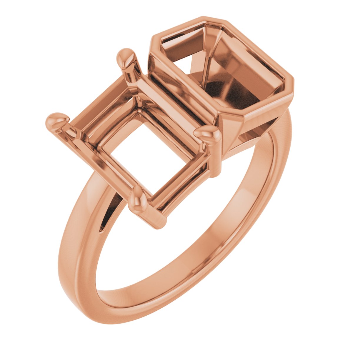 Two-Stone Engagement Ring or Band