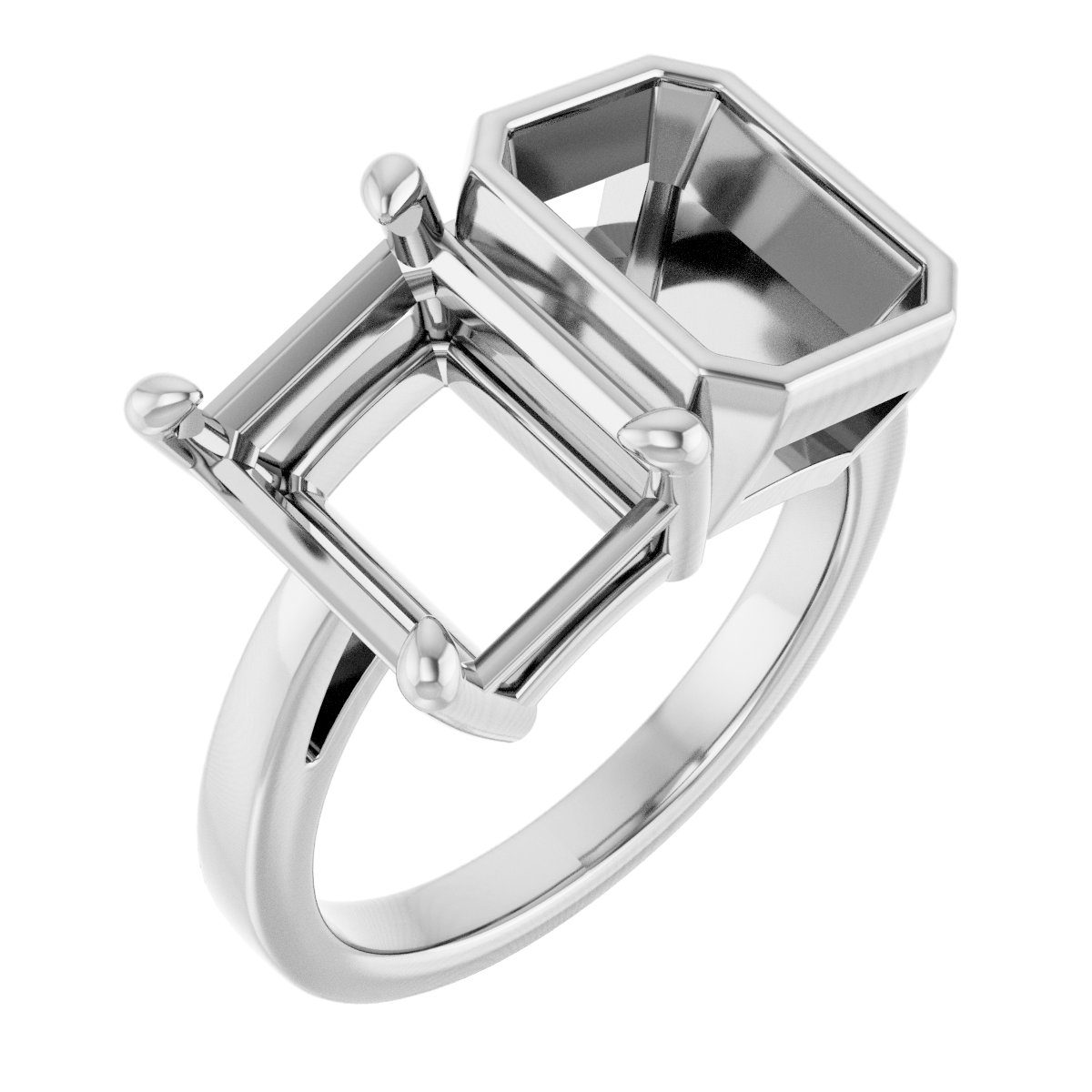 Two-Stone Engagement Ring or Band