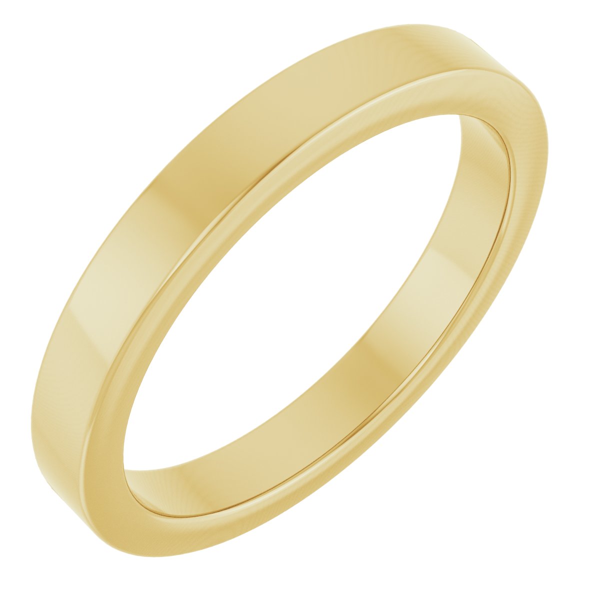 14K Yellow Gold Matching Band