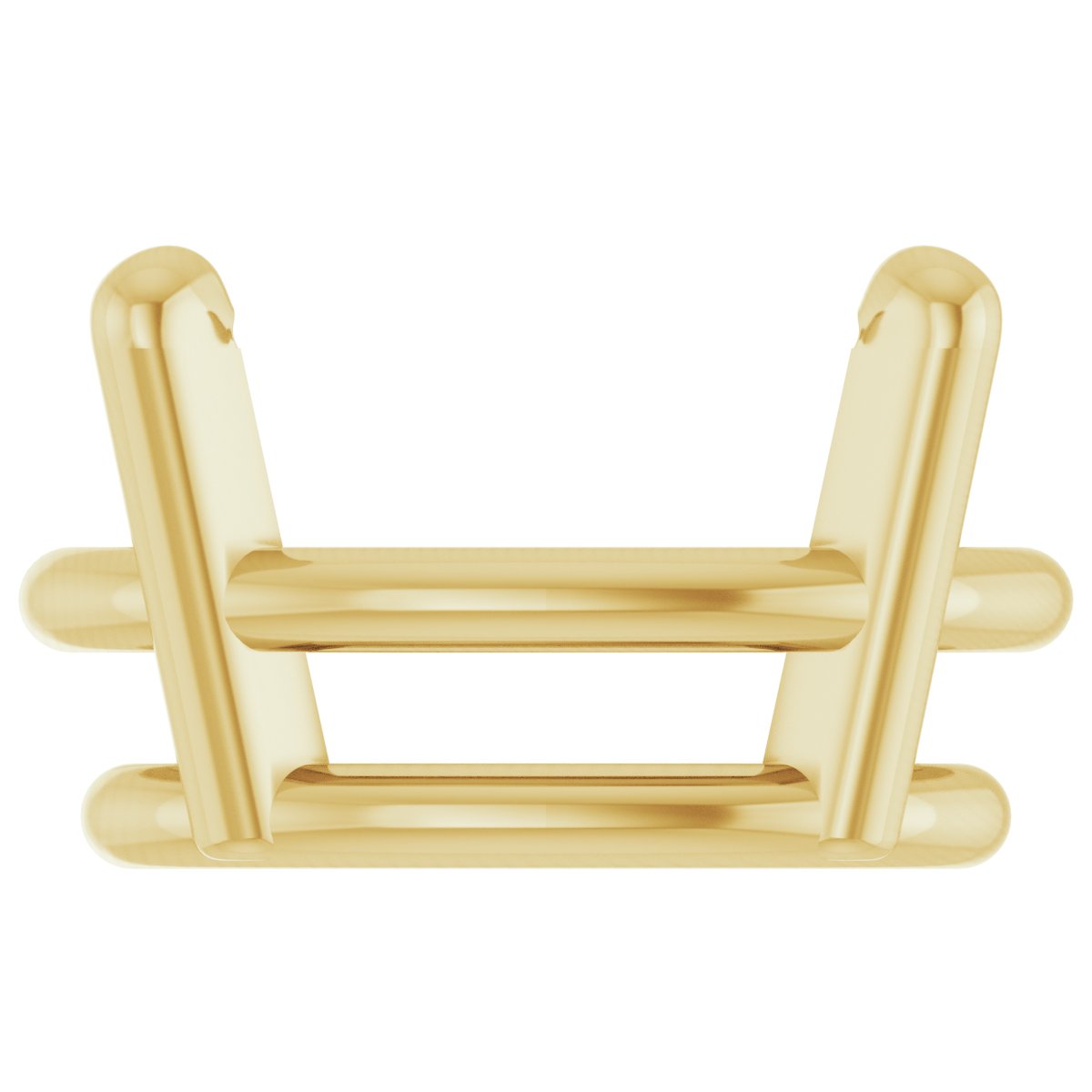 Oval 4-Prong Low Basket Setting