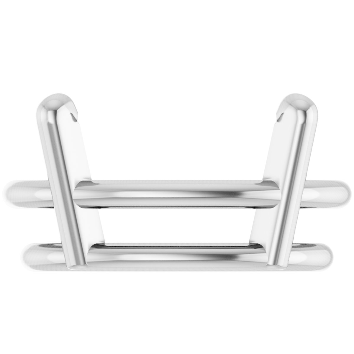 Oval 4-Prong Low Basket Setting
