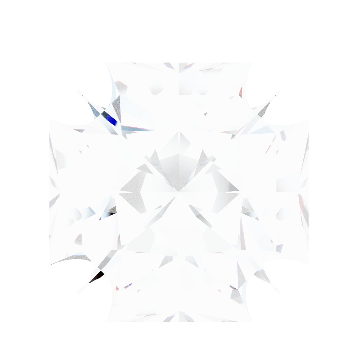 Double-Claw Solitaire Necklace Center