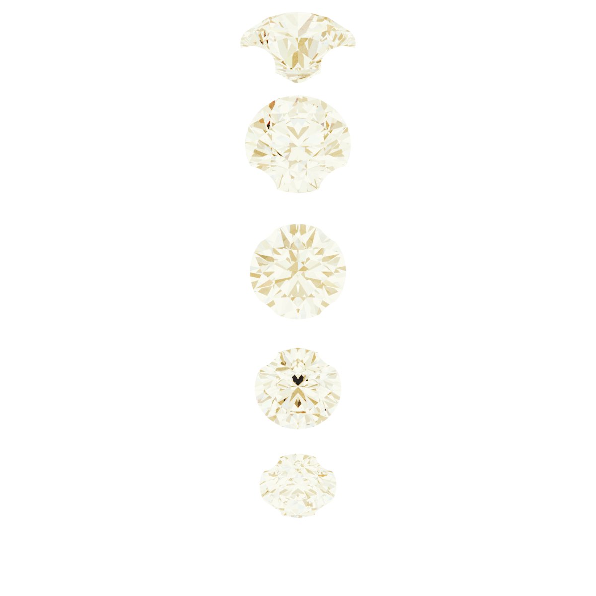 Accented French-Set Tapered Bail