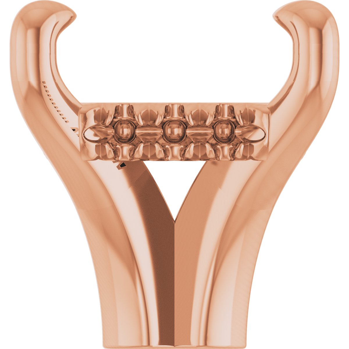 4-Prong Claw Hidden Halo-Style Shank Setting