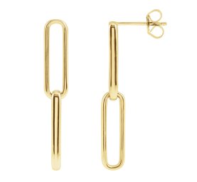 Gold Metal Earrings