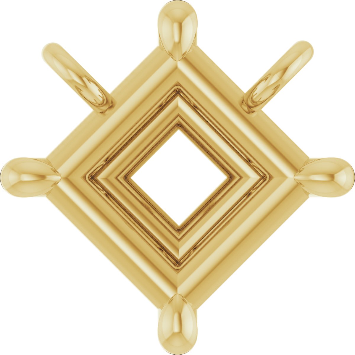 Solitaire Claw-Prong Necklace or Center