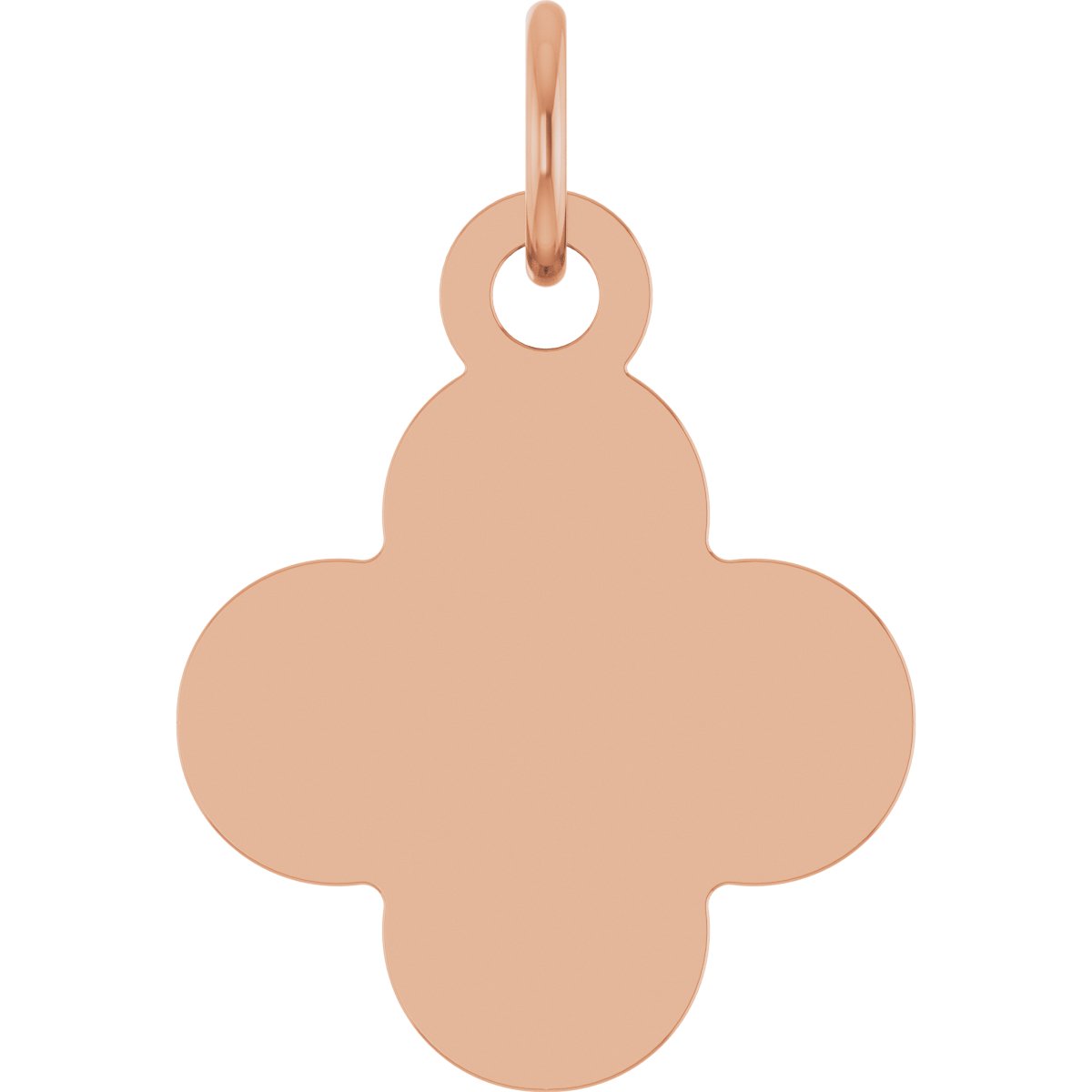 Engravable Clover Necklace or Pendant