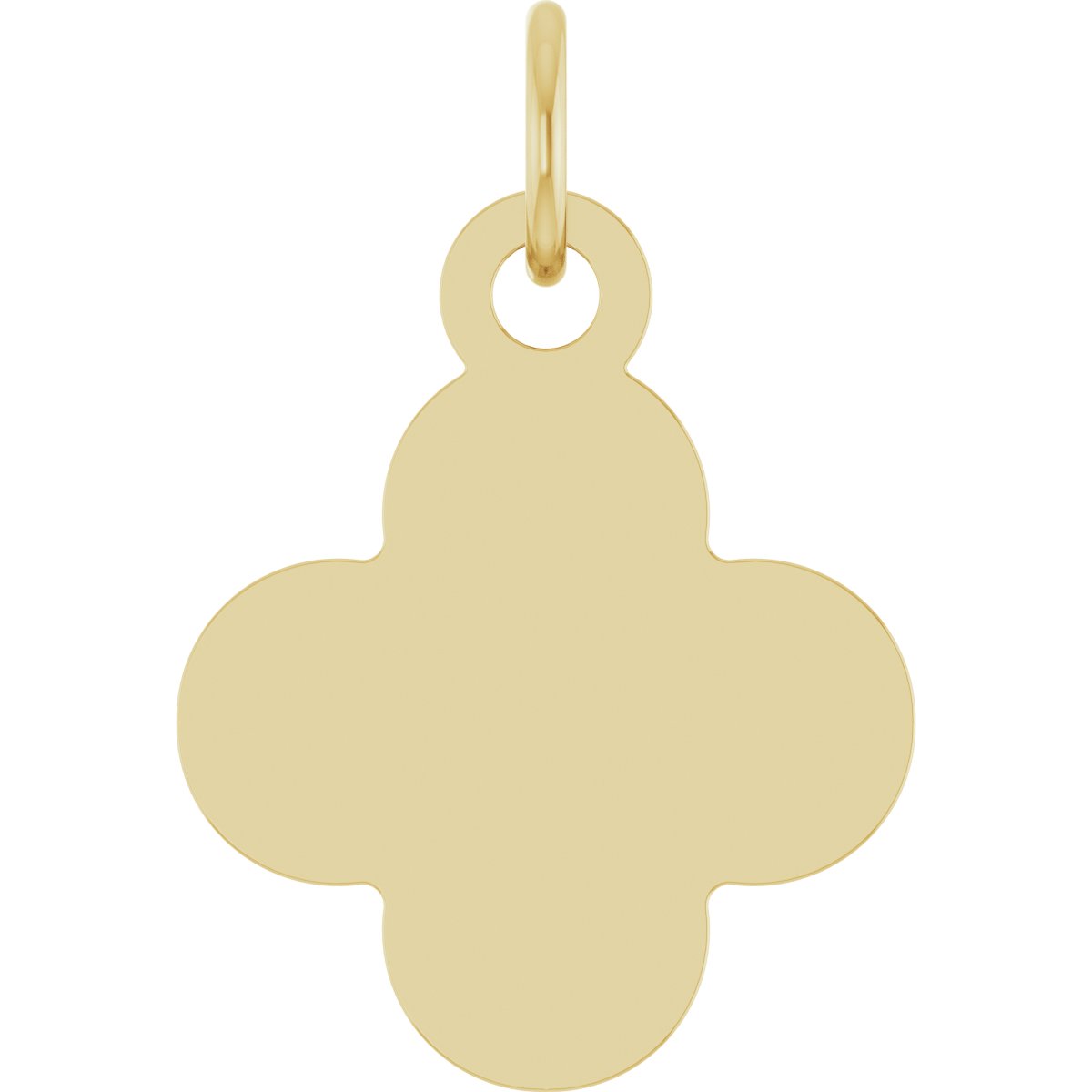 Engravable Clover Necklace or Pendant