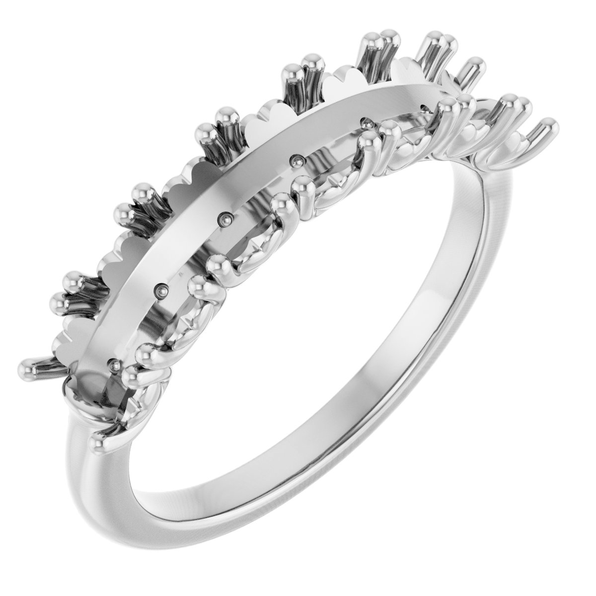 Seven-Stone Hidden Heart Anniversary Band