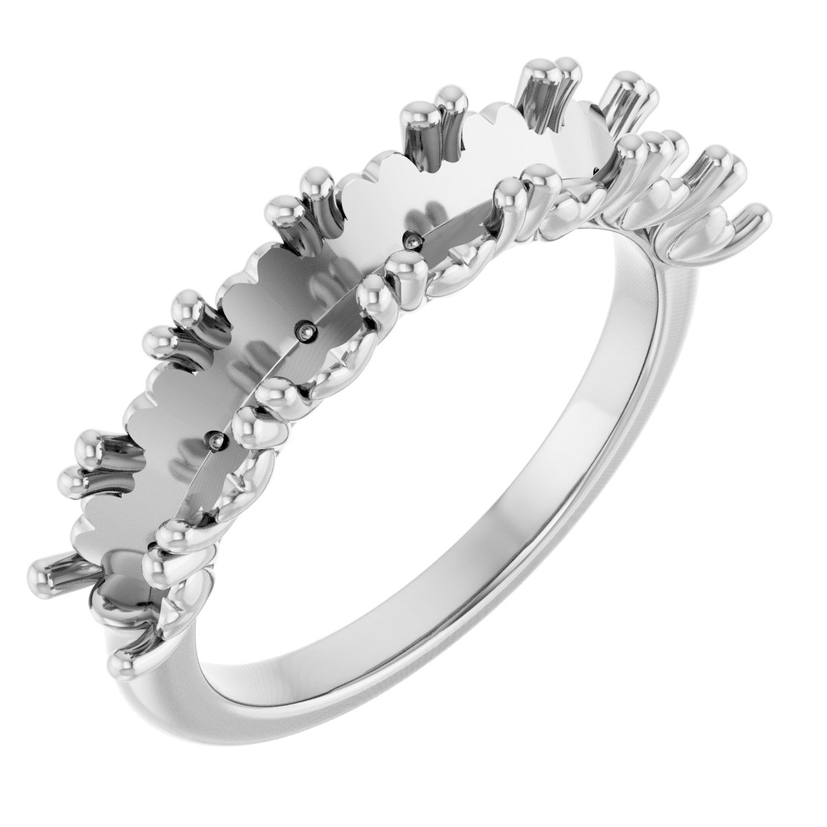Seven-Stone Hidden Heart Anniversary Band