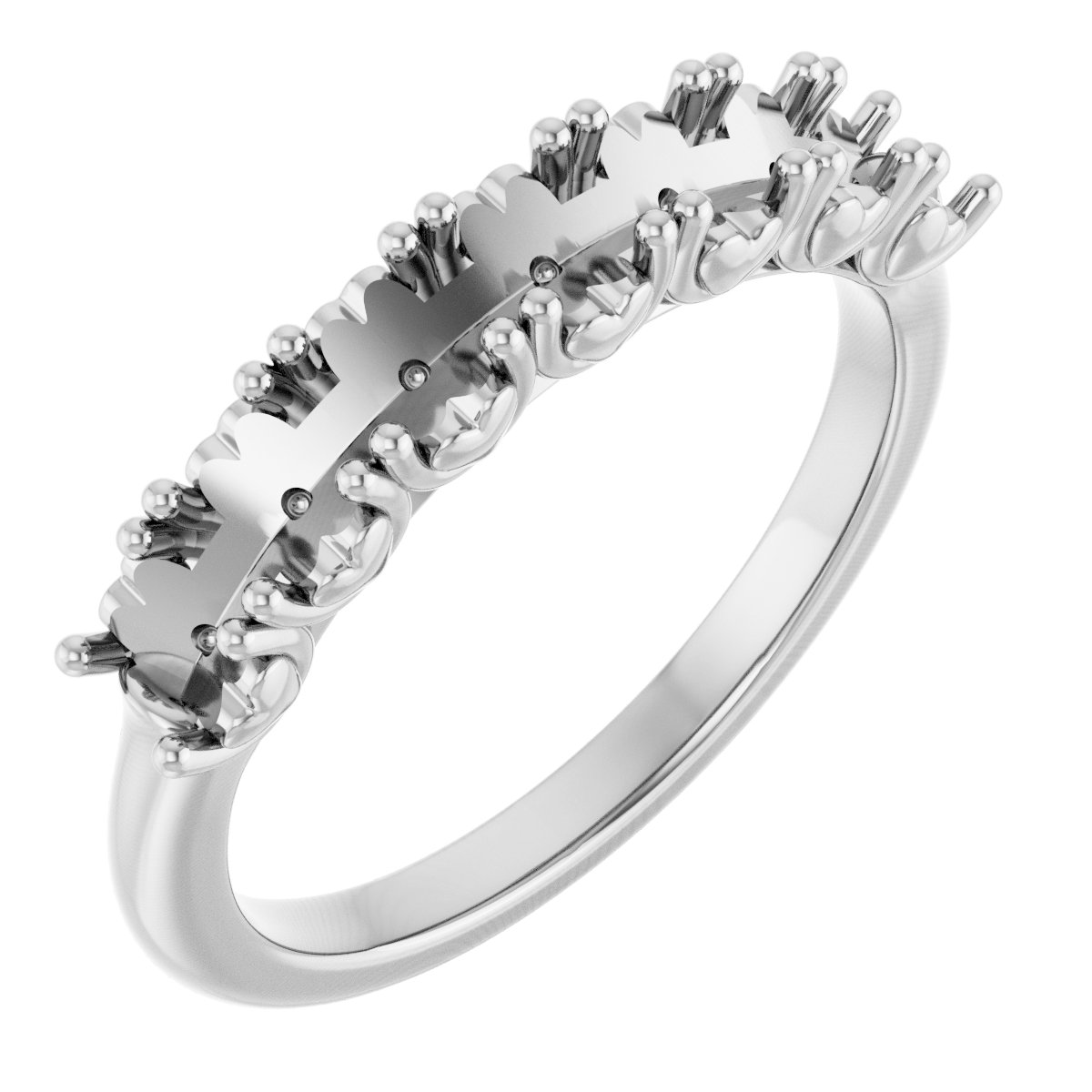 Seven-Stone Hidden Heart Anniversary Band
