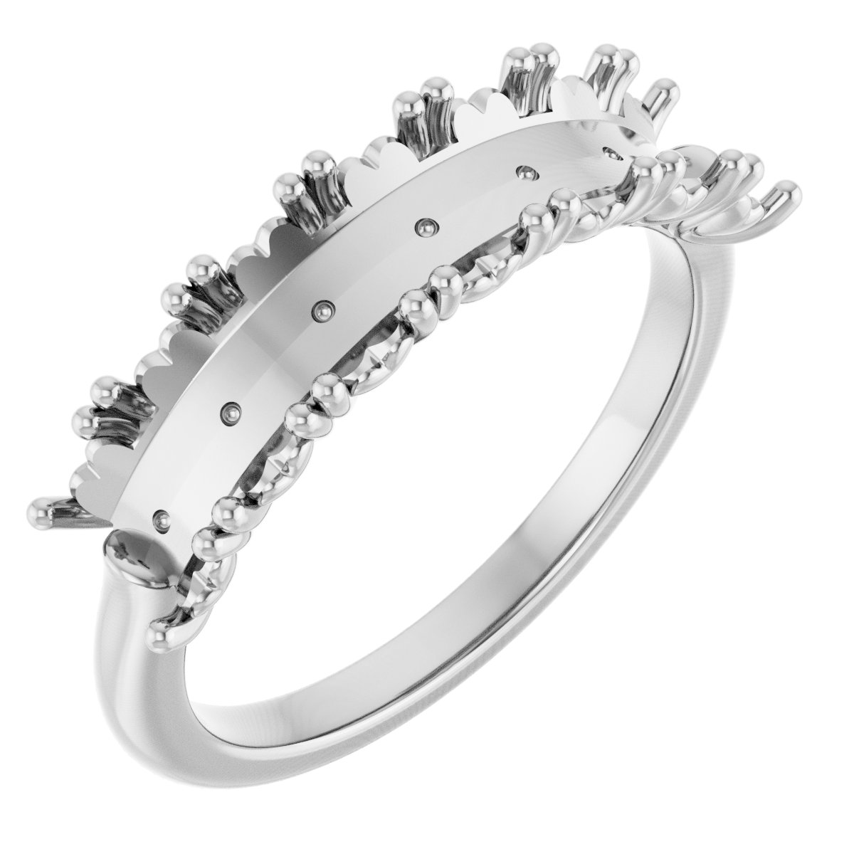 Seven-Stone Hidden Heart Anniversary Band