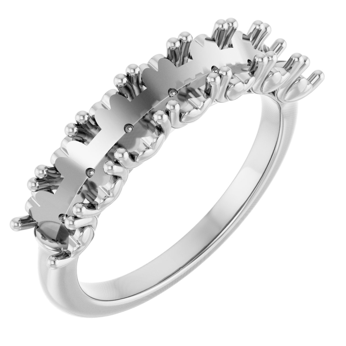 Seven-Stone Hidden Heart Anniversary Band