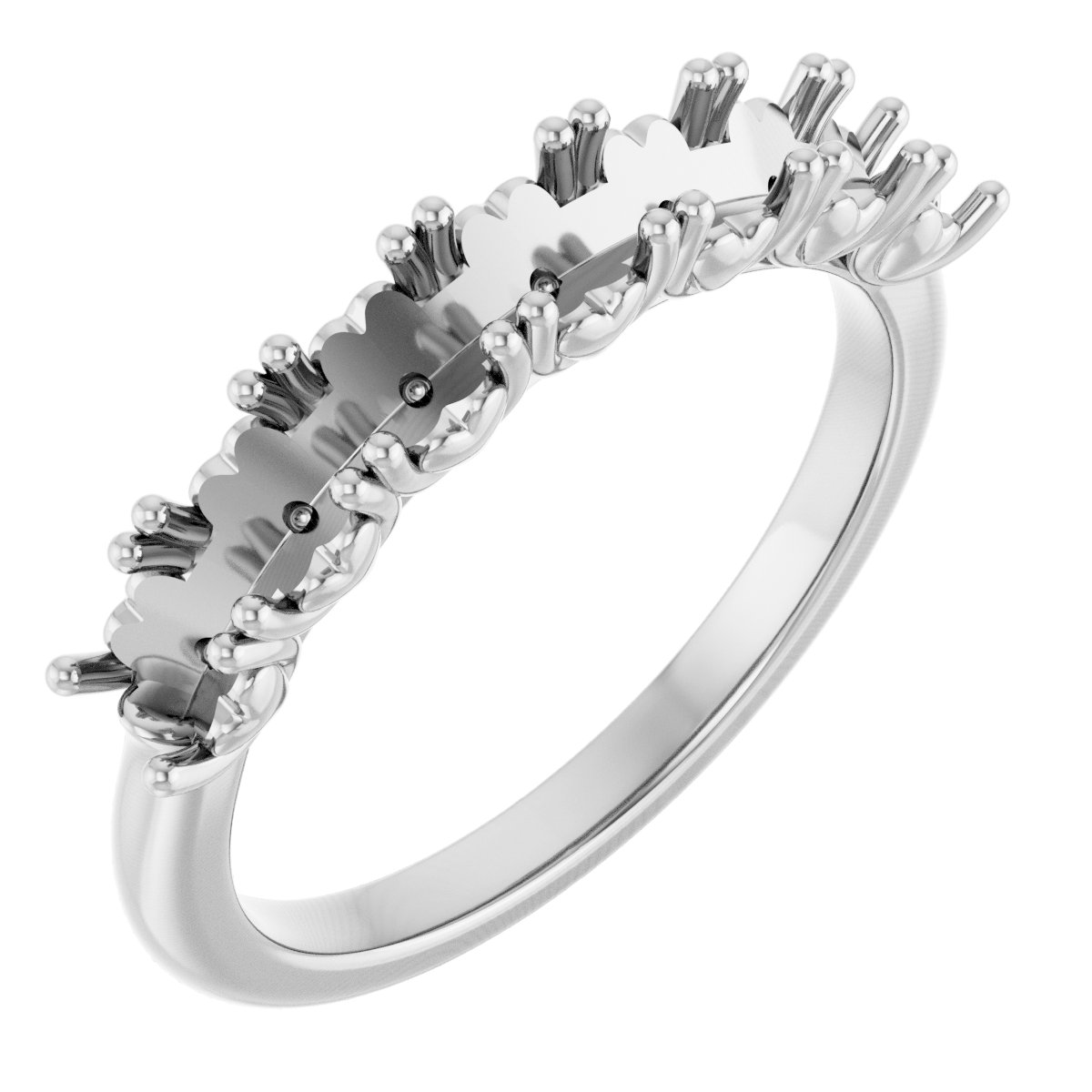 Seven-Stone Hidden Heart Anniversary Band
