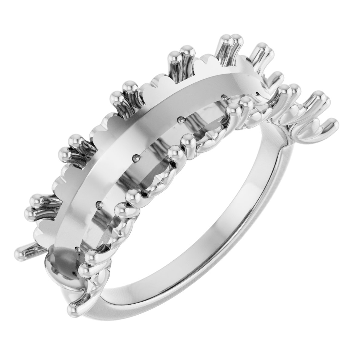 Seven-Stone Hidden Heart Anniversary Band