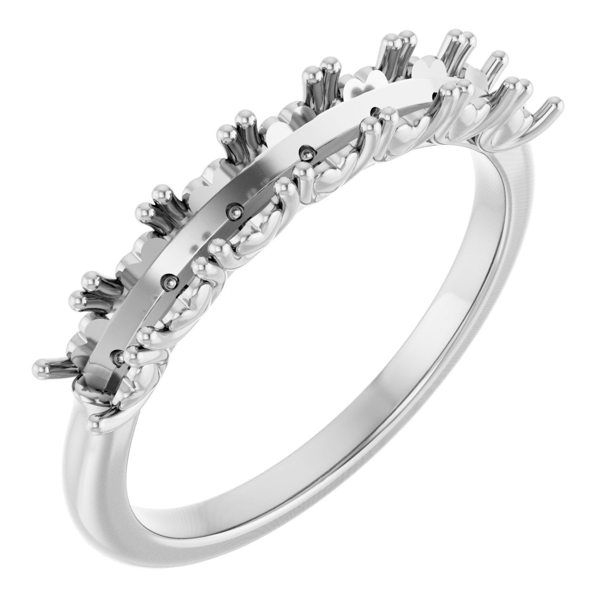 Seven-Stone Hidden Heart Anniversary Band