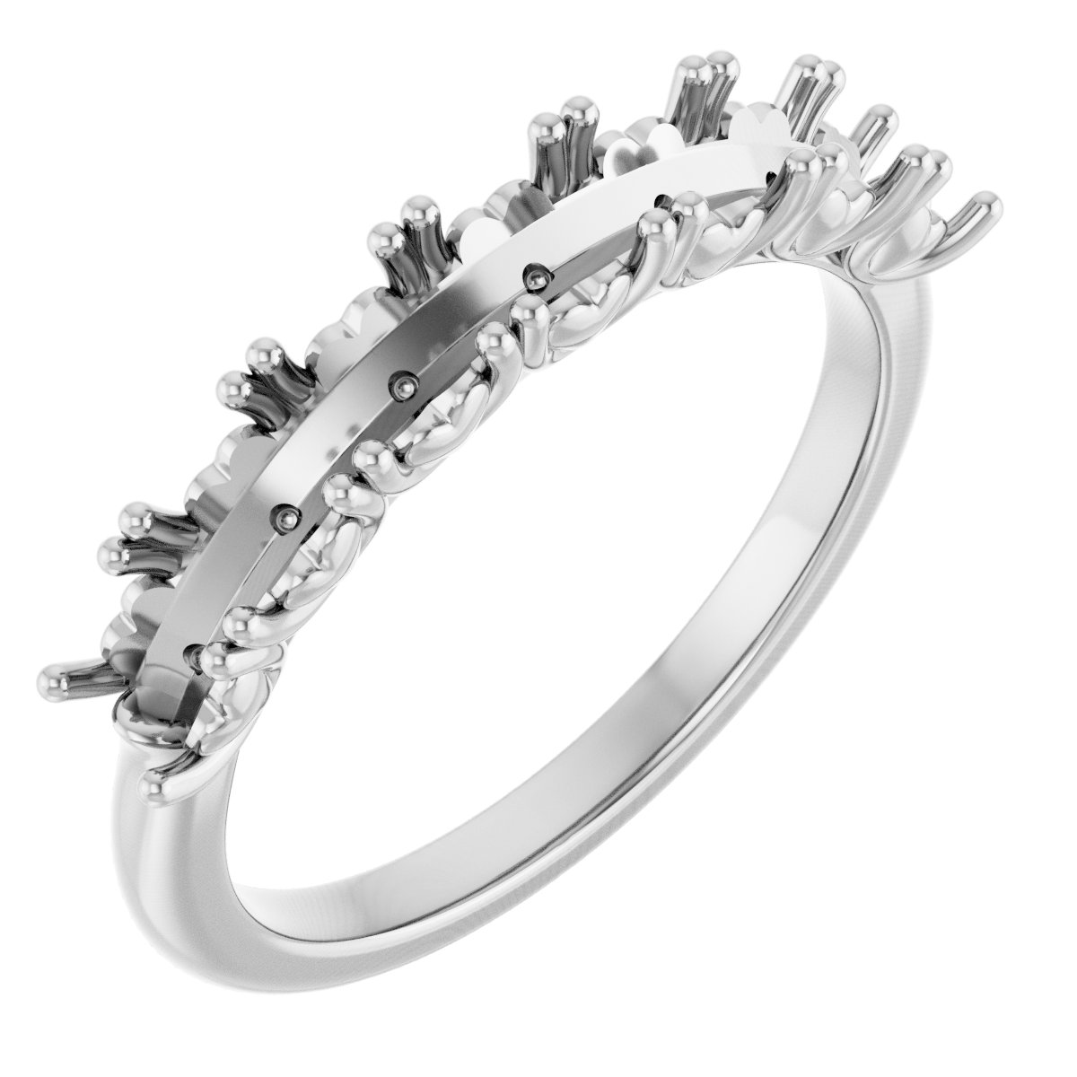 Seven-Stone Hidden Heart Anniversary Band