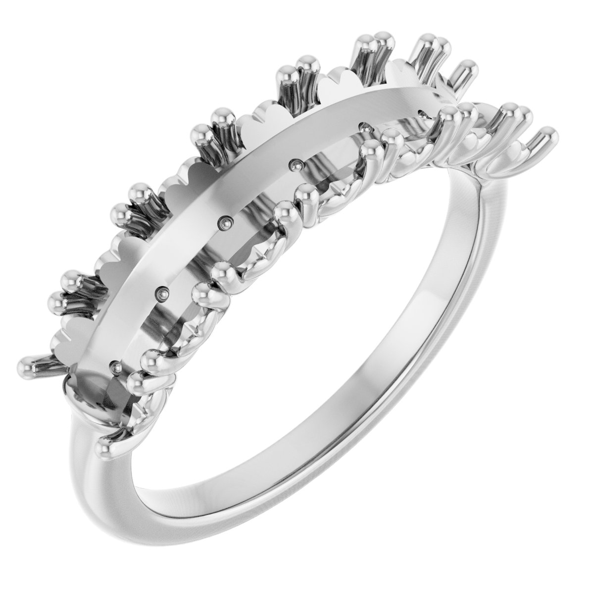 Seven-Stone Hidden Heart Anniversary Band